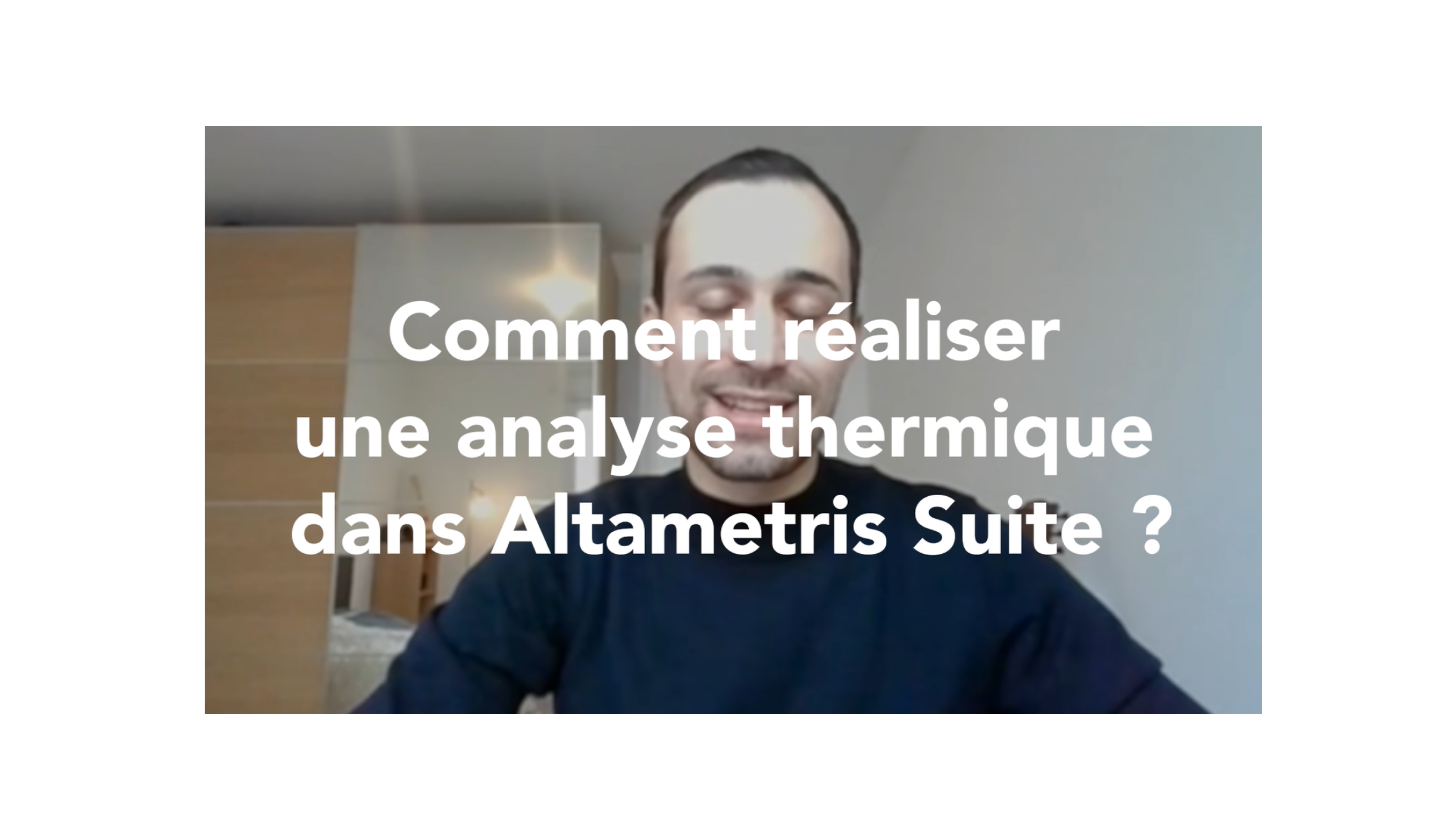Analyse thermique dans Suite