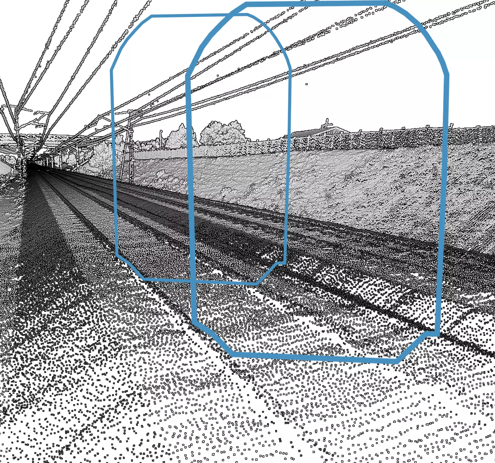 Analyse des gabarits ferroviaires