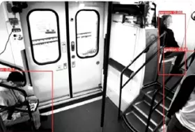 Detection de personnes dans les rames de train